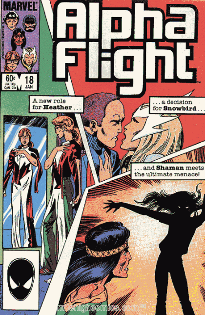 Alpha Flight, Vol. 1 #18A Direct Edition