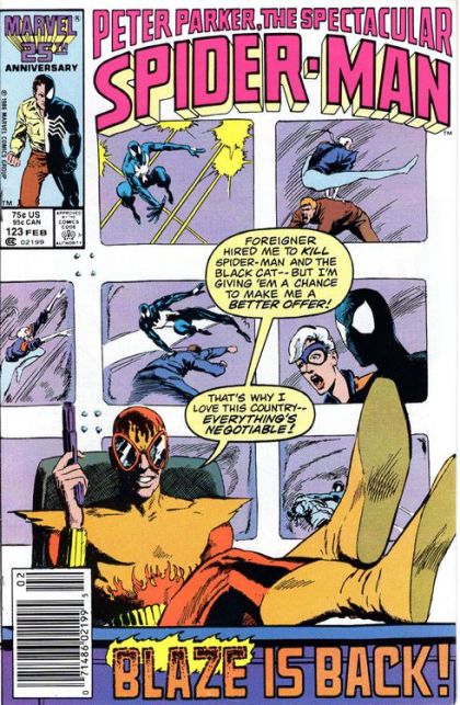 The Spectacular Spider-Man, Vol. 1 #123B Newsstand Edition