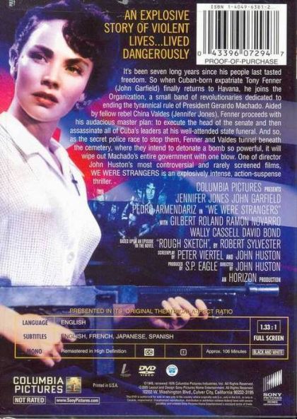 We Were Strangers (1949) - DVD
