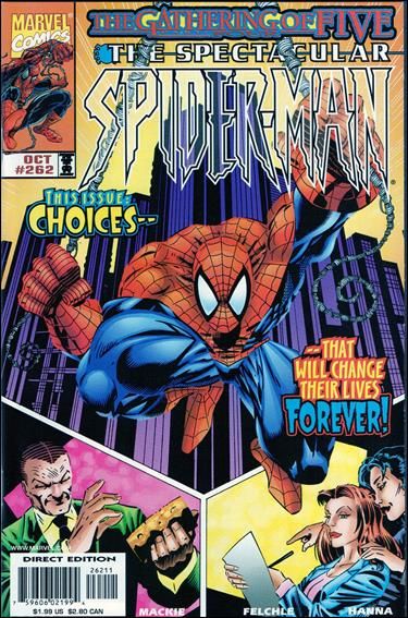 The Spectacular Spider-Man, Vol. 1 #262A Direct Edition