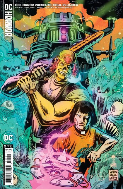 DC Horror Presents: Soul Plumber #5B Francesco Francavilla Card Stock Variant