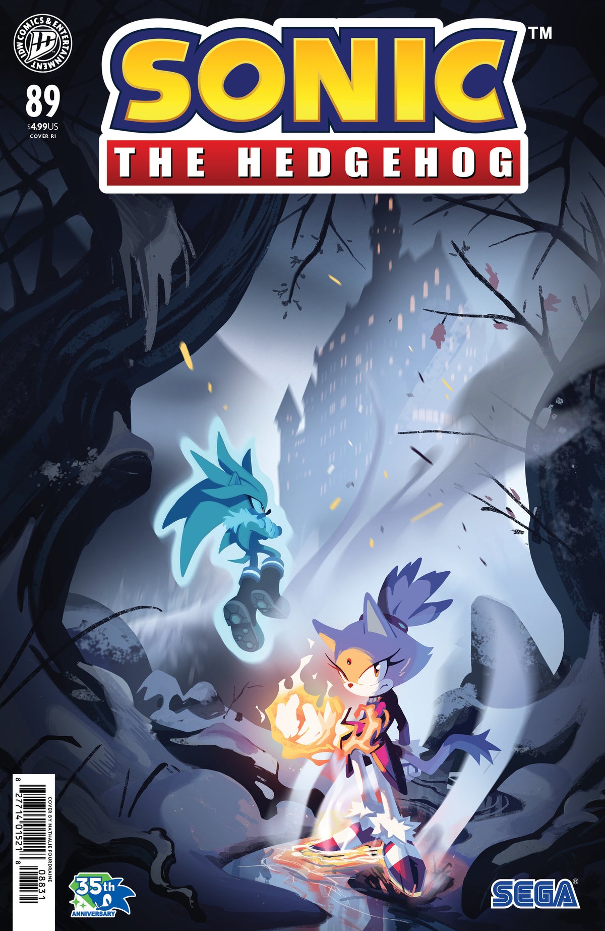 Sonic The Hedgehog #89 Variant Ri (15) (Fourdraine)