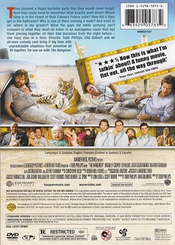 The Hangover (2009) - DVD