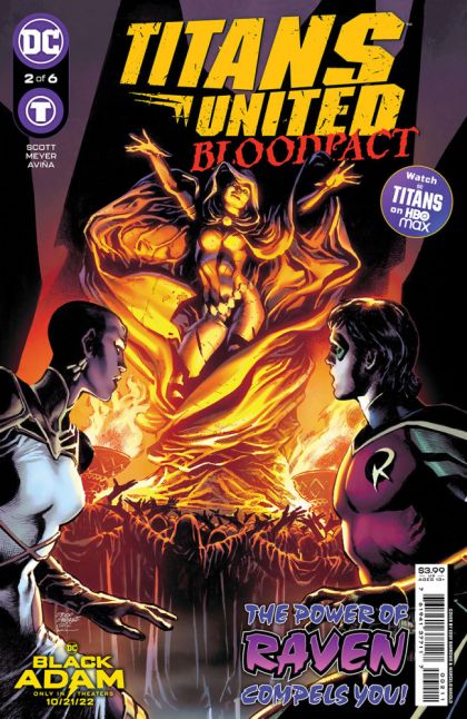 Titans United: Bloodpact #2A Regular Eddy Barrows & Marcelo Maiolo Cover