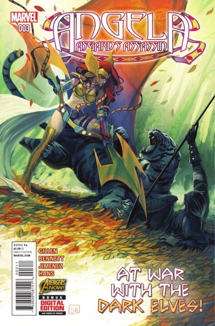 Angela: Asgard's Assassin #3A Regular Stephanie Hans Cover