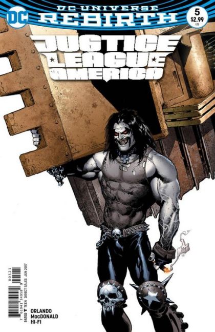 Justice League Of America, Vol. 5 #5B Doug Mahnke Variant Cover