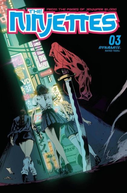 The Ninjettes, Vol. 2 #3B Jonathan Lau Cover