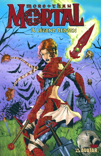 More Than Mortal: A Legend Reborn Red Foil Cover
