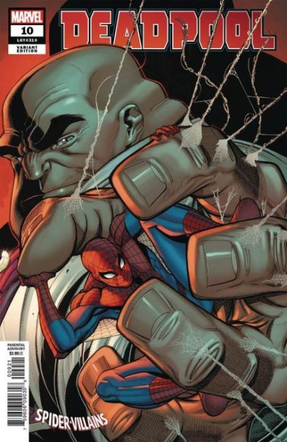 Deadpool, Vol. 6 #10B Variant Nick Bradshaw Spider-Man Villains Cover