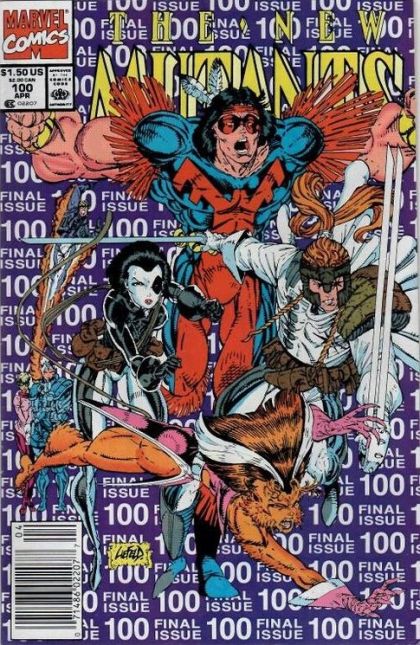 New Mutants, Vol. 1 #100B Newsstand Edition