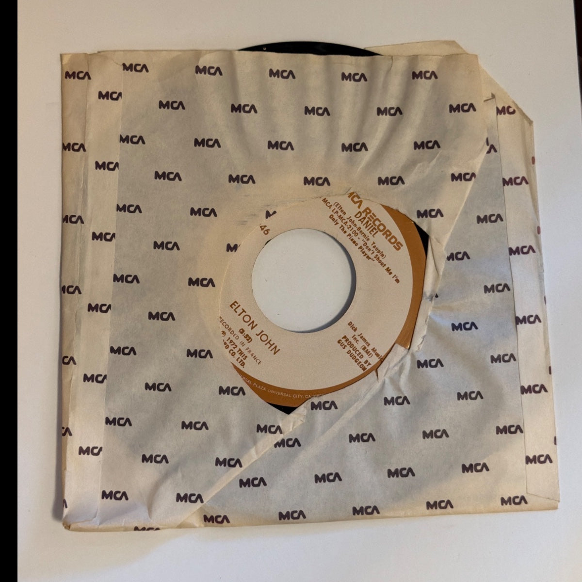 Elton John - Daniel (1975) - Vinyl