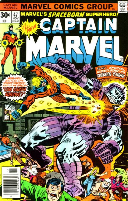 Captain Marvel, Vol. 1 #47A Newsstand Edition