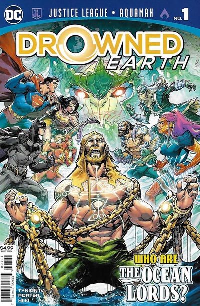Justice League / Aquaman: Drowned Earth #1A Regular Howard Porter Cover