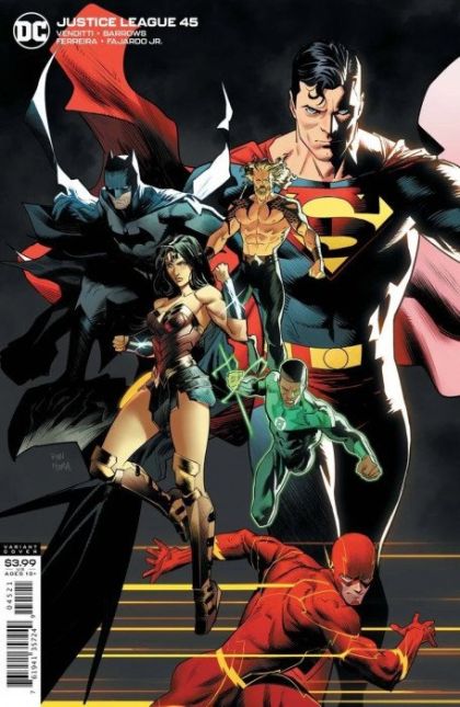 Justice League, Vol. 3 #45B Dan Mora Variant