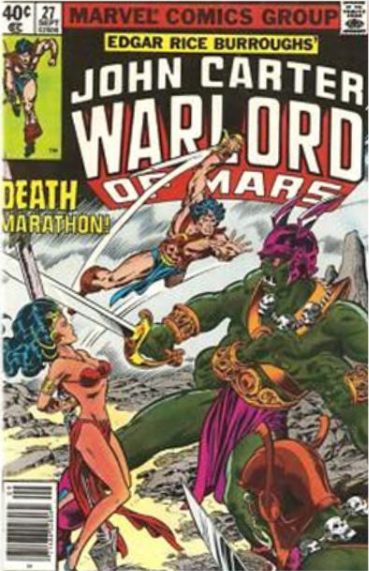 John Carter, Warlord of Mars #27B Newsstand Edition