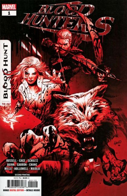 Blood Hunters, Vol. 1 #1D 2nd Printing Greg Land