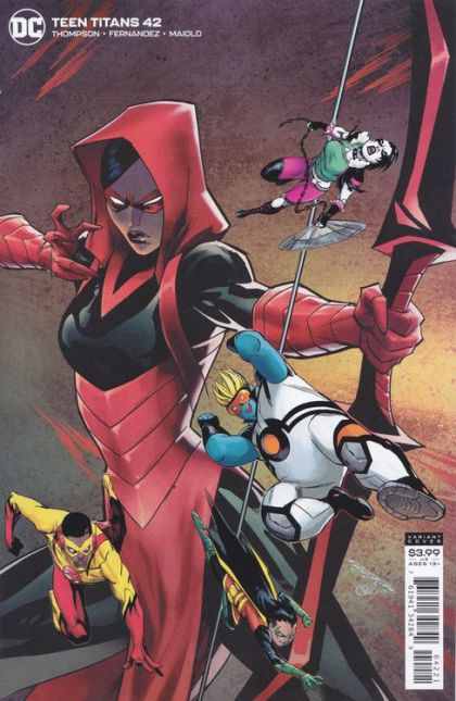 Teen Titans, Vol. 6 #42B Khary Randolph & Peter Steigerwald Variant Cover