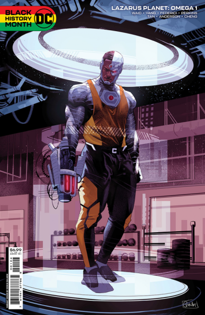 Lazarus Planet: Omega #1L Edwin Galmon Black History Month Variant
