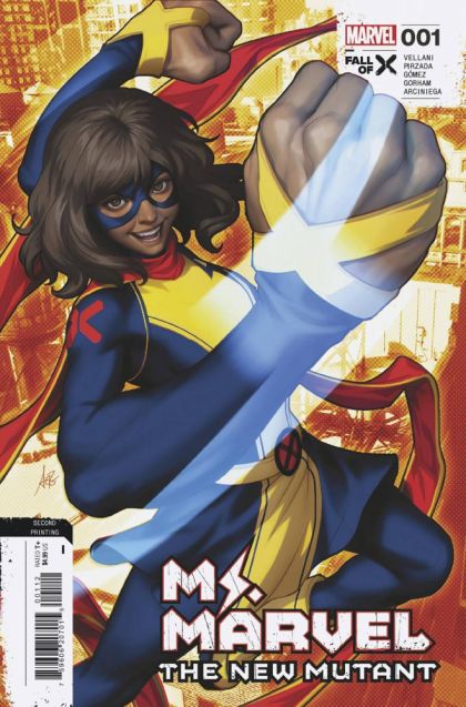 Ms. Marvel: The New Mutant #1K 2nd Printing Artgerm