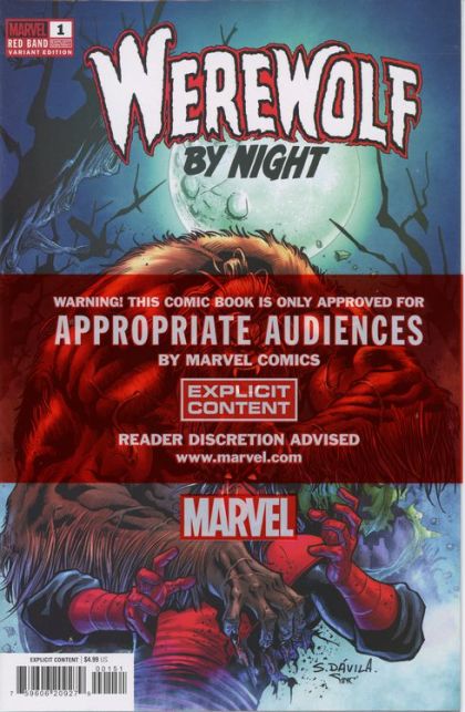 Werewolf by Night: Red Band #1E Sergio Davila Variant