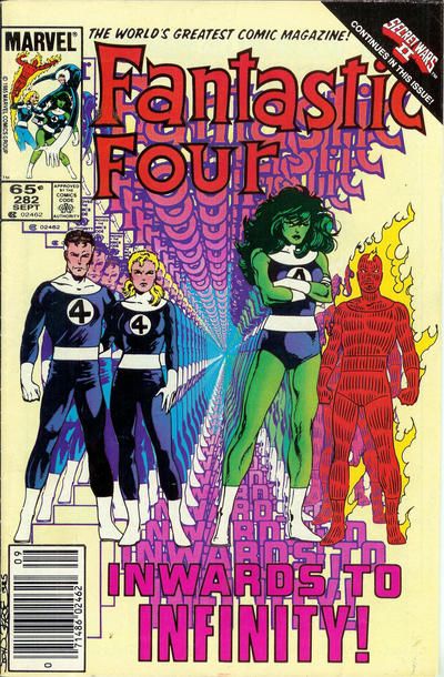 Fantastic Four, Vol. 1 #282B Newsstand Edition
