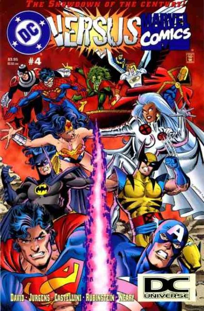DC Versus Marvel / Marvel Versus DC #4C DC Universe Logo