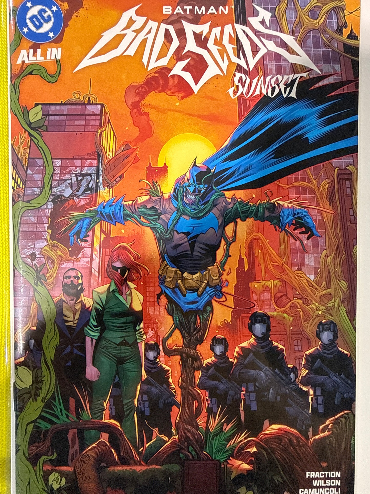 Batman Bad Seeds Sunset Ashcan