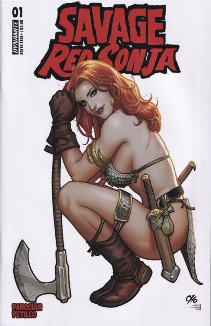 Savage Red Sonja #1B Frank Cho & Sabine Rich Variant
