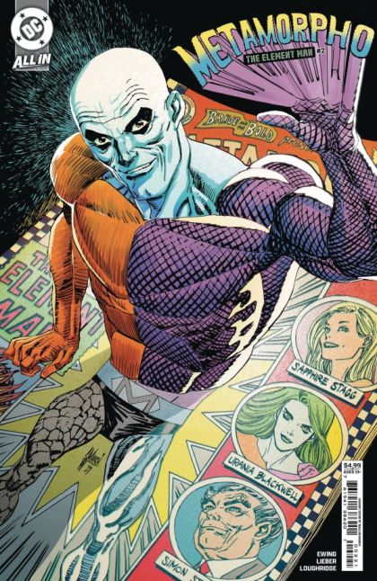 Metamorpho: The Element Man #2B Guillem March Variant