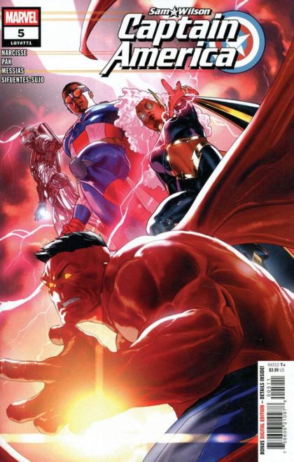 Sam Wilson: Captain America #5A Taurin Clarke Regular