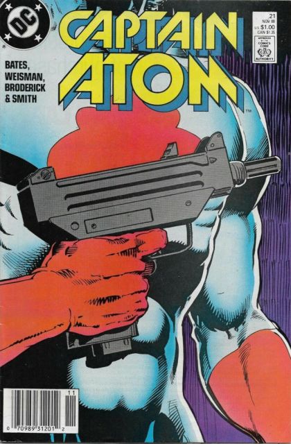 Captain Atom, Vol. 3 #21B Newsstand Edition