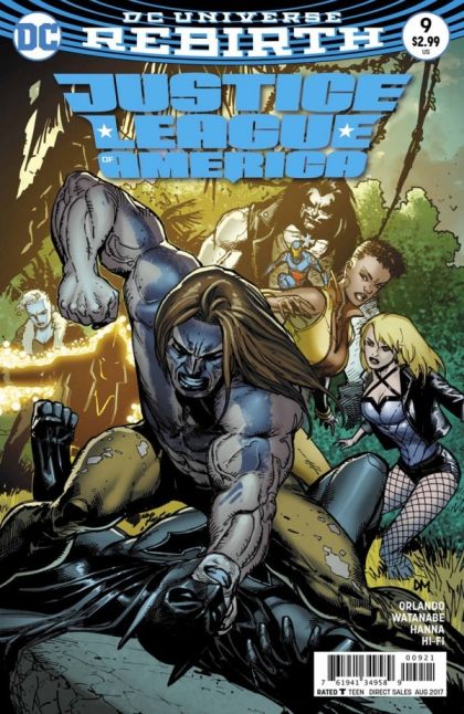 Justice League Of America, Vol. 5 #9B Doug Mahnke Variant