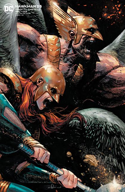 Hawkman, Vol. 5 #25B Variant Gerardo Zaffino Cover