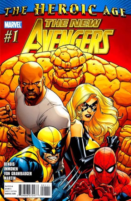 New Avengers, Vol. 2 #1A Stuart Immonen Regular Cover
