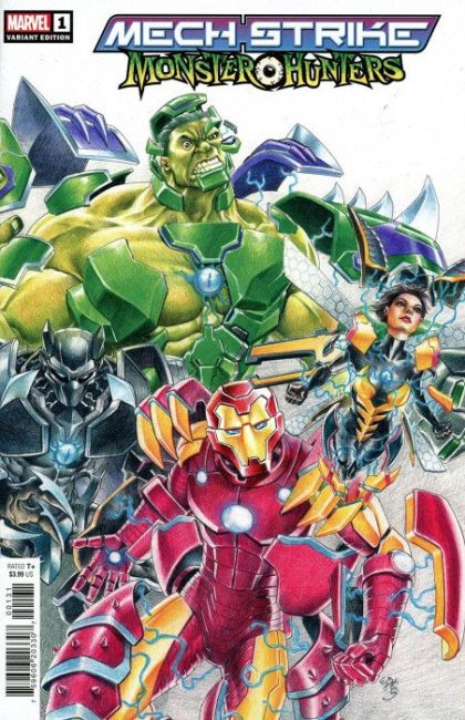 Mech Strike: Monster Hunters #1C EJ Su Cover