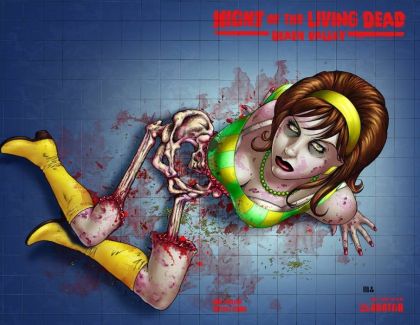 Night of the Living Dead: Death Valley #2B Gore Cover