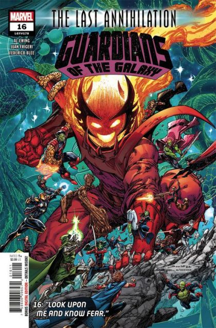 Guardians of the Galaxy, Vol. 6 #16A Regular Brett Booth Cover