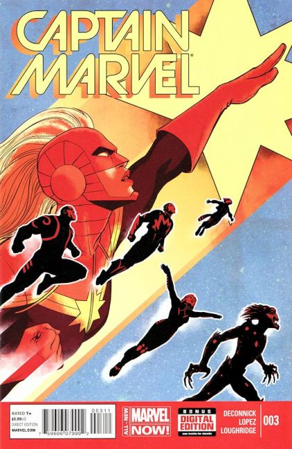 Captain Marvel, Vol. 9 #3A Regular David Lopez Cover