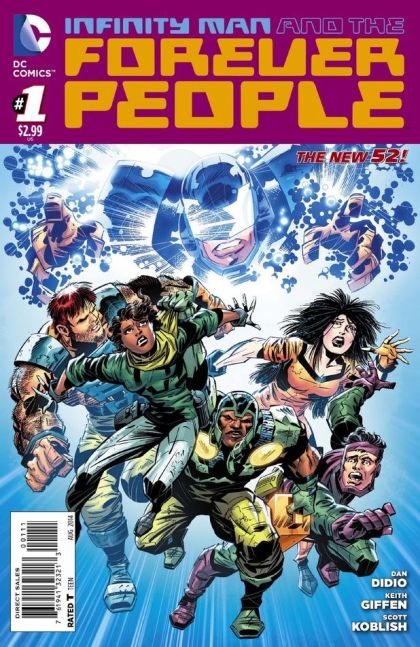 Infinity Man and the Forever People #1A Keith Giffen Regular Cover
