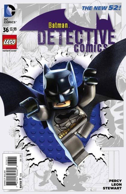 Detective Comics, Vol. 2 #36B LEGO Variant Cover