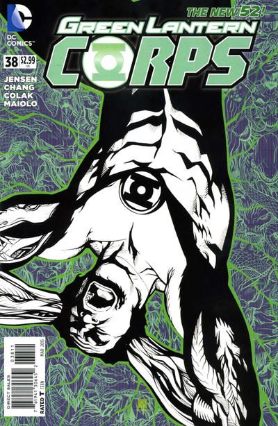Green Lantern Corps, Vol. 2 #38A Bernard Chang Regular