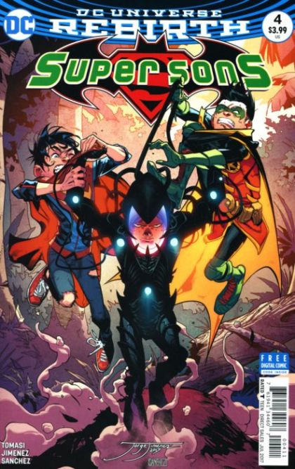 Super Sons #4A Regular Jorge Jimenez Cover