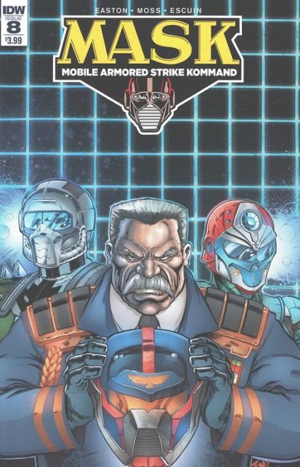Mask: Mobile Armored Strike Kommand #8 Tone Rodriguez Regular Cover