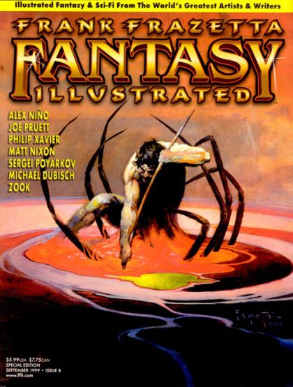 Frank Frazetta Fantasy Illustrated #8A