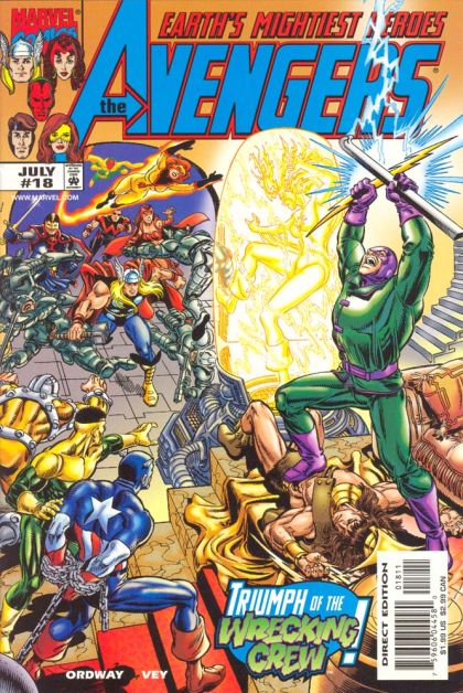 The Avengers, Vol. 3 #18A Direct Edition