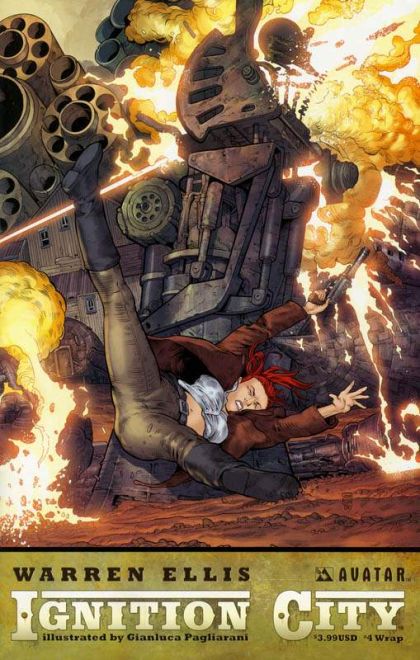 Warren Ellis' Ignition City #4B Wraparound Cover