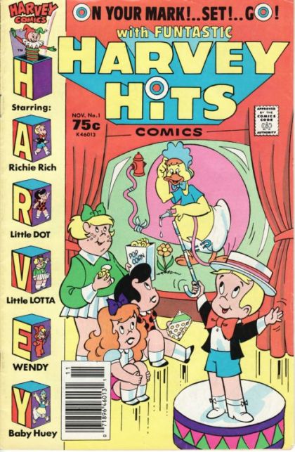 Harvey Hits Comics #1B Newsstand Edition
