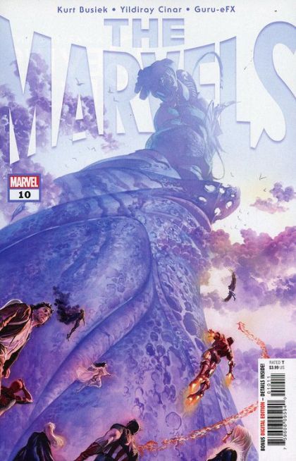 The Marvels #10A Regular Alex Ross Cover