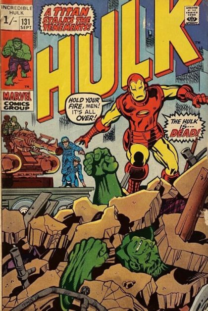 The Incredible Hulk, Vol. 1 #131B UK Price Variant