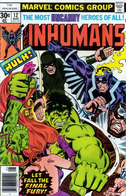 Inhumans, Vol. 1 #12A 30 cents Regular Edition